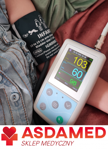 Ciśnieniomierz dla dzieci Holter ciśnienia ABPM50